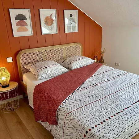 Apartment Douce Agathe - Duo-groupe, Chaleureux, Tram 200m, Centre 10min Straßburg